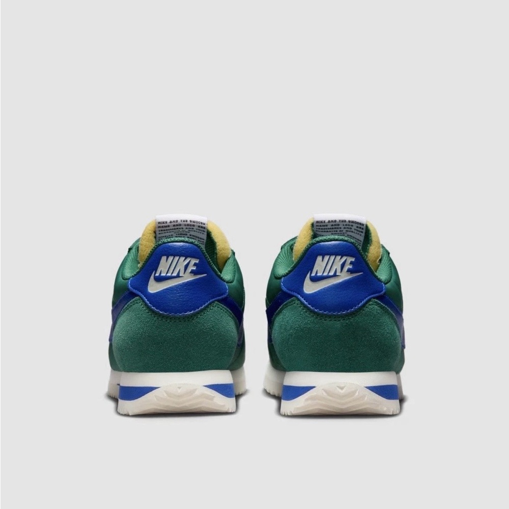 Size 8- Nike Cortez Evergreen Aura Hyper Royal Women’s Shoes IH2361 300 No Lid - Picture 6 of 10